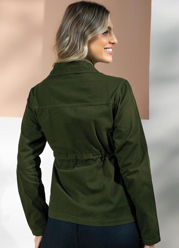 Quintess - Jaqueta Parka Verde Musgo 2