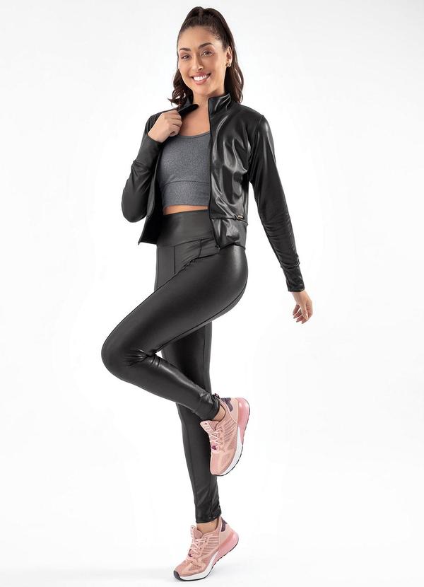 Jancris - Jaqueta Preta em Cirrê 3