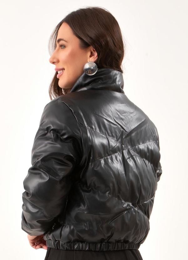 Quintess - Jaqueta Preto em Pu 9