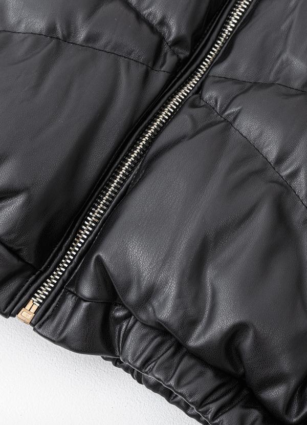 Quintess - Jaqueta Preto em Pu 2