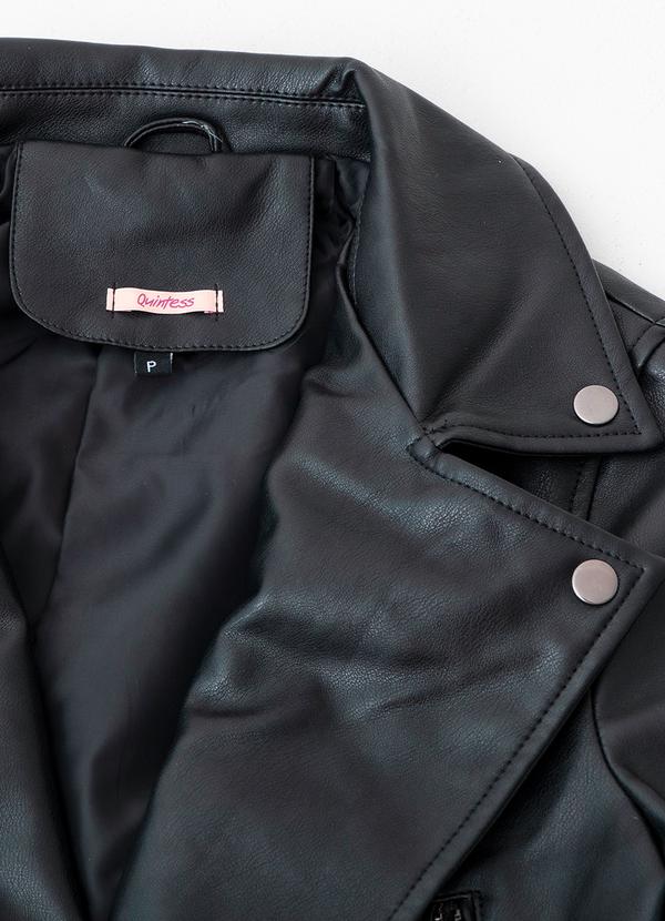 Quintess - Jaqueta Preto em Pu 19