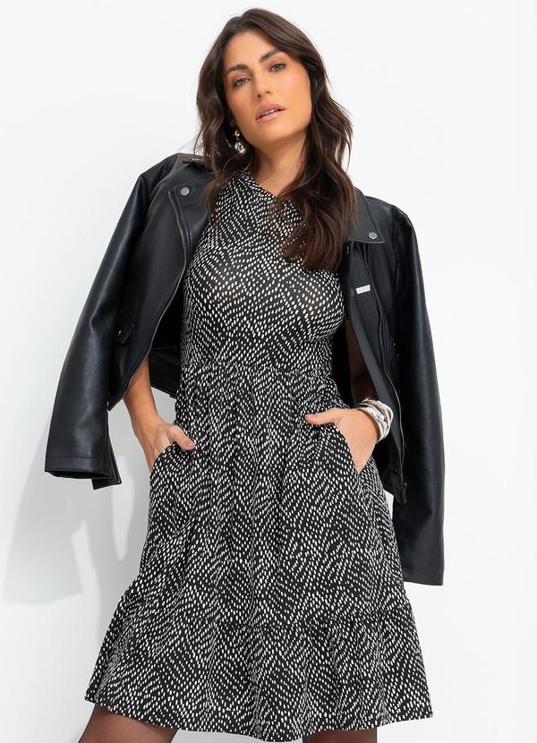 Quintess - Jaqueta Preto em Pu 6