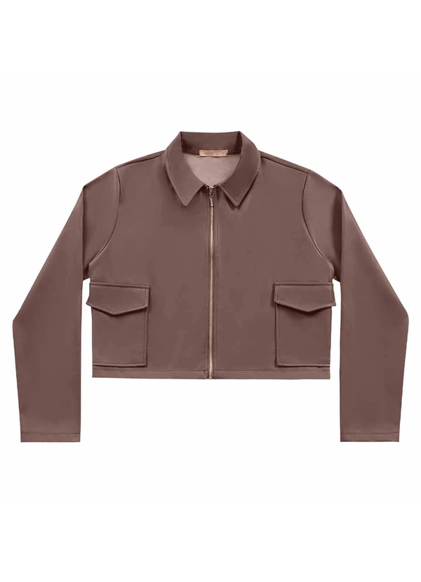 Angel - Jaqueta Pu Marrom 3