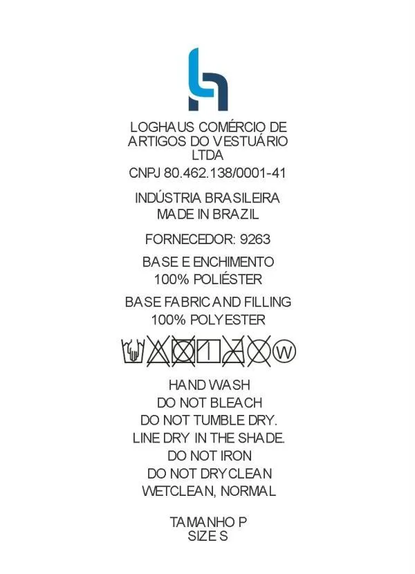 Quintess - Jaqueta Puff Preta Alongada com Bolsos 10