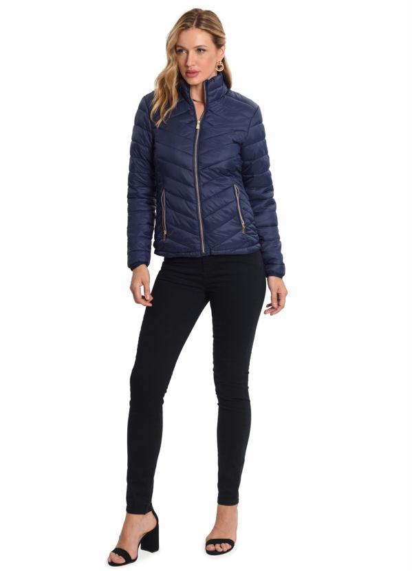Endless - Jaqueta Puffer Feminina Azul 3