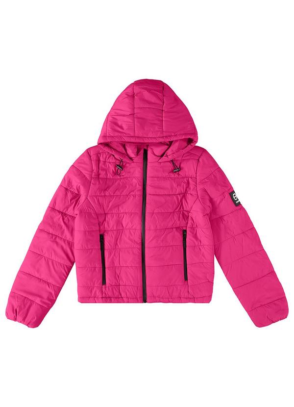 Enfim - Jaqueta Puffer Feminina Matelassê Rosa 5