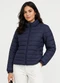 Rovitex - Jaqueta Puffer Feminina Peluciada Azul - variação: Azul