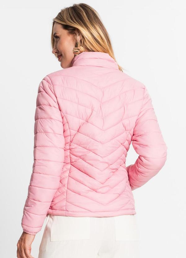 Endless - Jaqueta Puffer Feminina Rosa 3
