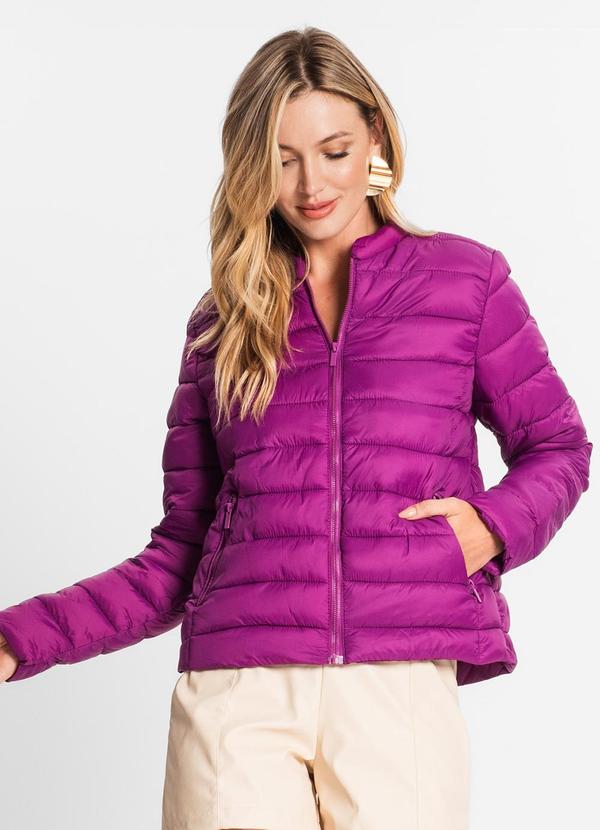 Endless - Jaqueta Puffer Feminina Roxo 1