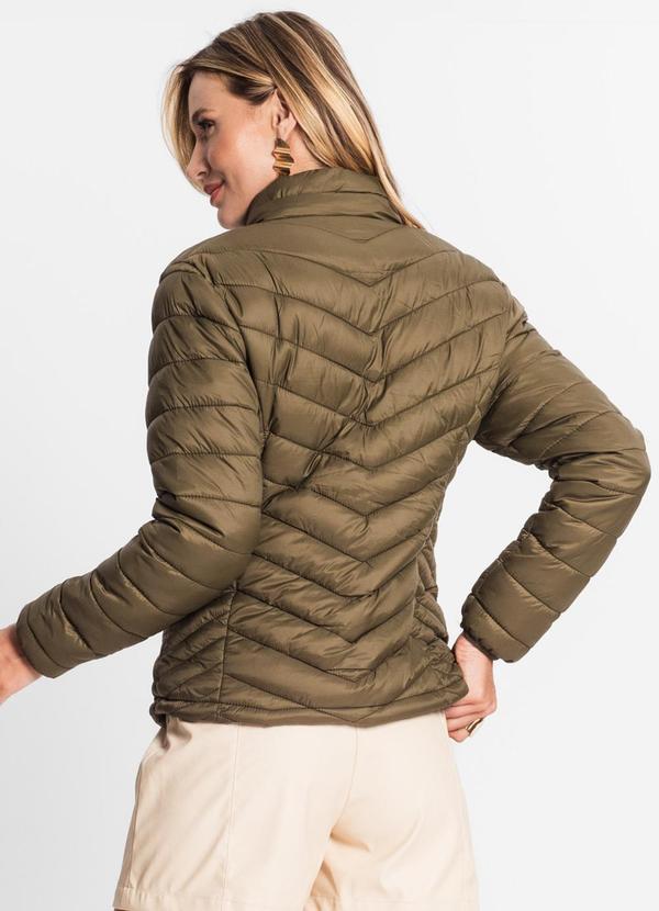 Endless - Jaqueta Puffer Feminina Verde 2