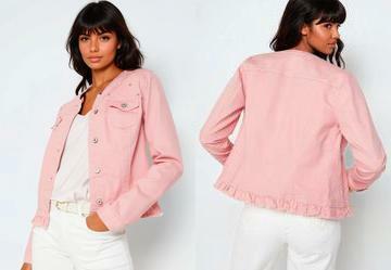 Jaqueta Rosa Claro em