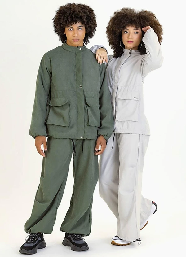 Soft Bonni - Jaqueta Teen em Microfibra Cargo e Soft Branco 2