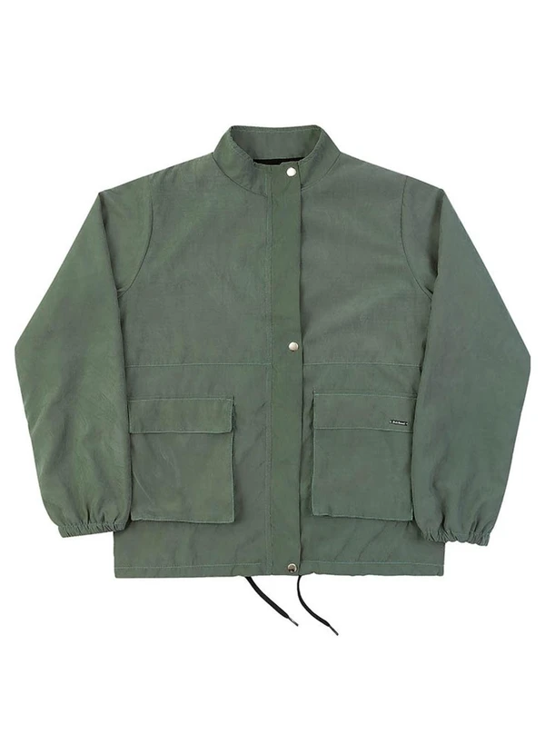 Soft Bonni - Jaqueta Teen em Microfibra Cargo e Soft Verde 3