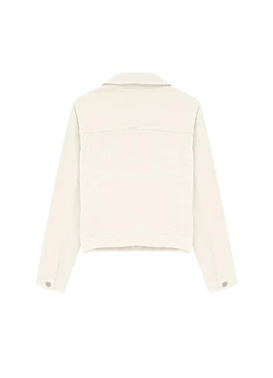 Malwee - Jaqueta Tradicional em Sarja Off White - MALWEE