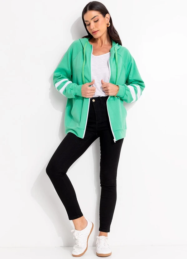 Quintess - Jaqueta Verde em Molecotton 3