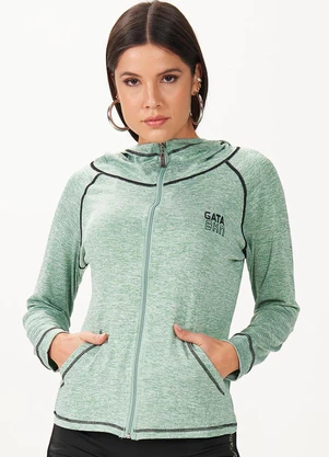 Outlet - Jaqueta Workout Verde - OUTLET