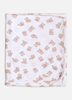 Momi - Manta Off White Baby Bear Branco - MOMI