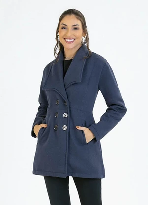 Soft Bonni - Parka Adulto em Moletom Cinza - SOFT BONNI