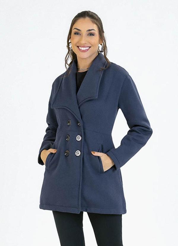 Soft Bonni - Parka Adulto em Moletom Cinza