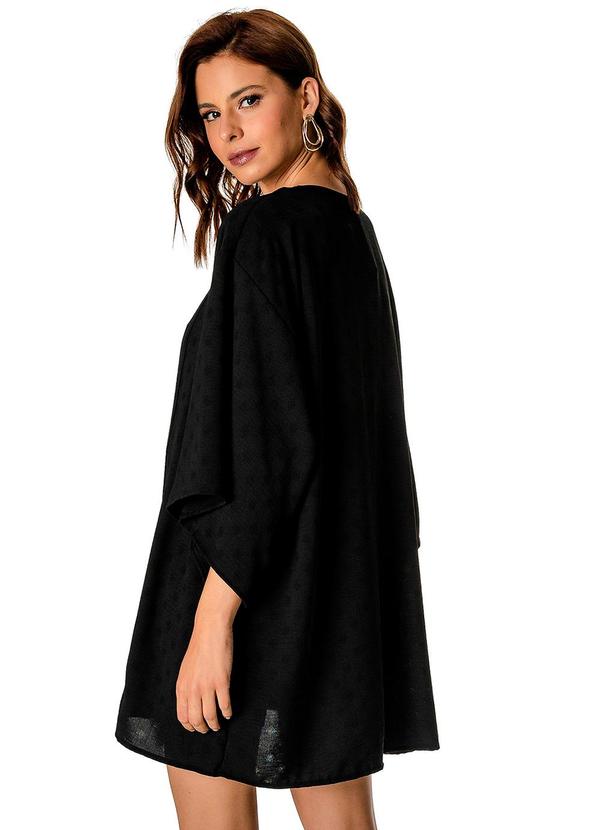 Rovitex - Kimono Air Flow Poá Preto 2