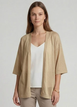 Infinita Cor - Kimono Feminino Amarelo - INFINITA COR