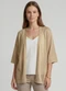 Infinita Cor - Kimono Feminino Vermelho - variação: Amarelo