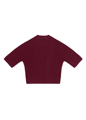 Essendi - Kimono Feminino em Tricot Bordo - ESSENDI