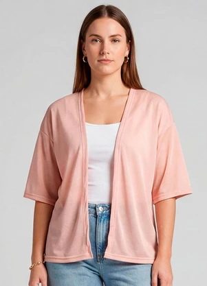 Infinita Cor - Kimono Feminino Rosa - INFINITA COR