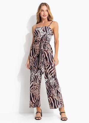 Macaco (Animal Print) em Malha Fria