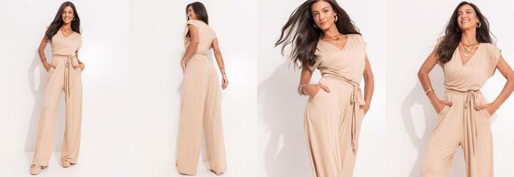 Macaco Areia em Malha de Viscose