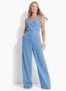 Macaco Azul em Crepe Plano