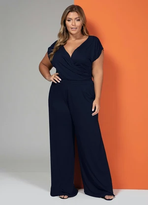 Macacão Feminino Roupas Femininas Plus Size Modernas Moda Plus
