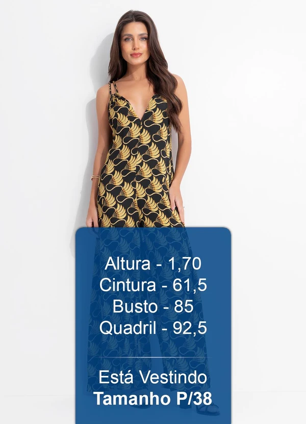 Farm - Macacão Banana Tassel Mini Preto 4