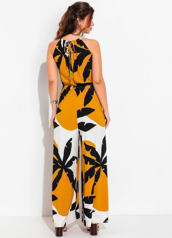 Quintess - Macacão Coqueiros em Malha de Viscose 2