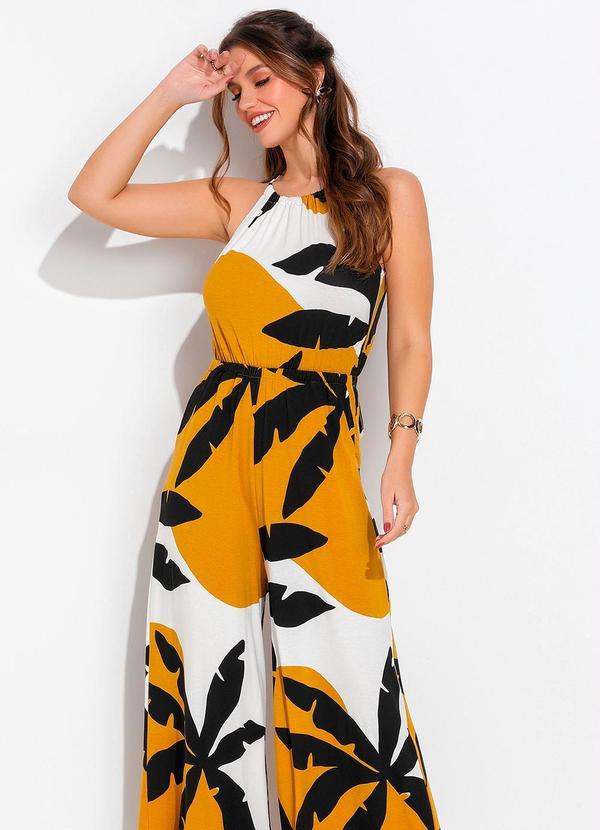 Quintess - Macacão Coqueiros em Malha de Viscose 3