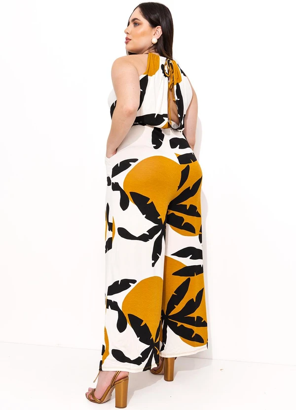 Quintess - Macacão Coqueiros em Malha de Viscose 7