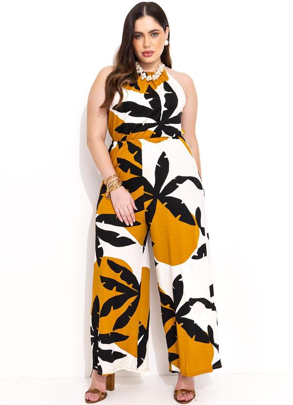 Quintess - Macacão Coqueiros em Malha de Viscose 8