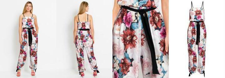 Macaco de Alcinha Floral Branco