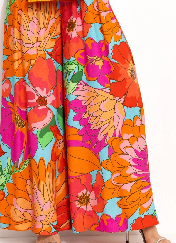 Farm - Macacão em Viscolinho Laranja 7