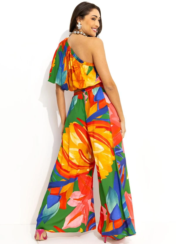 Farm - Macacão em Viscose Verde 2