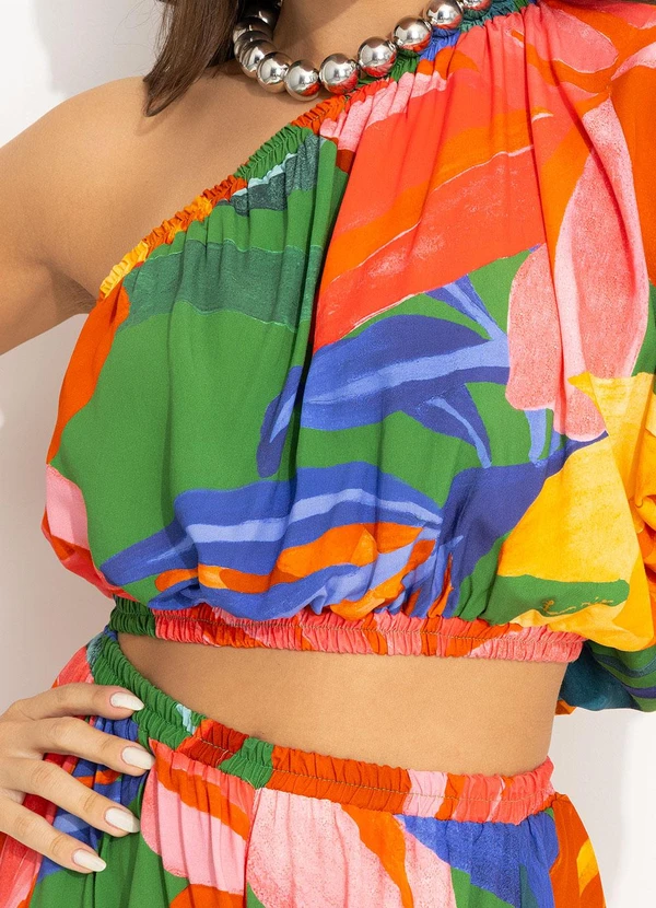 Farm - Macacão em Viscose Verde 6