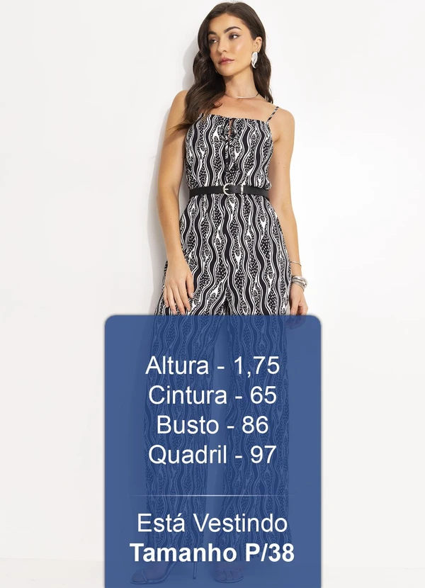 Colcci - Macacão Estampado Cinza 5