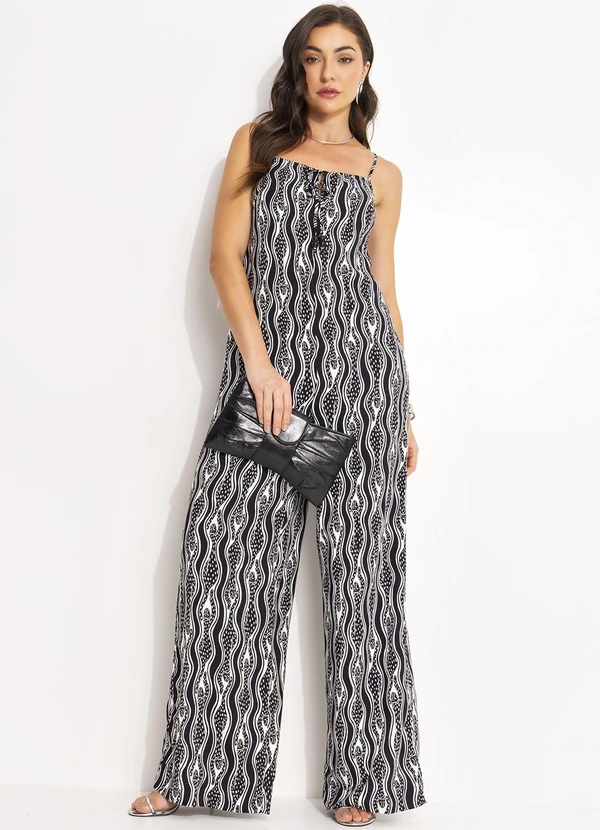 Colcci - Macacão Estampado Cinza 6