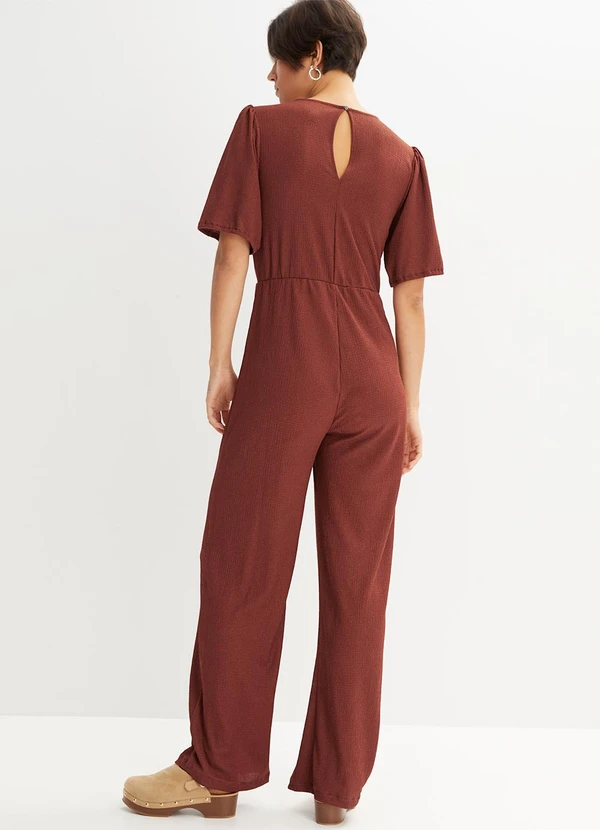 bonprix - Macacão Ferrugem em Malha Gaze 2