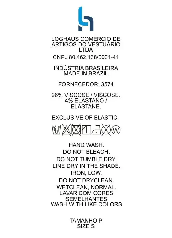 Quintess - Macacão Folhagem Marinho em Malha de Viscose 7