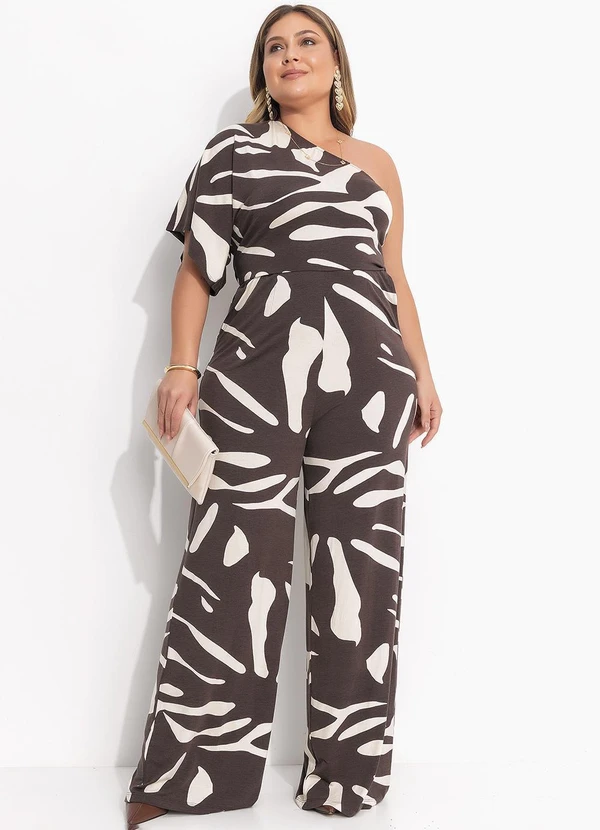 Quintess - Macacão Folhagem Orgânica em Malha de Viscose 3