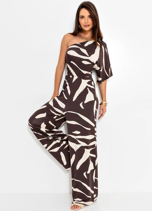 Quintess - Macacão Folhagem Orgânica em Malha de Viscose 12