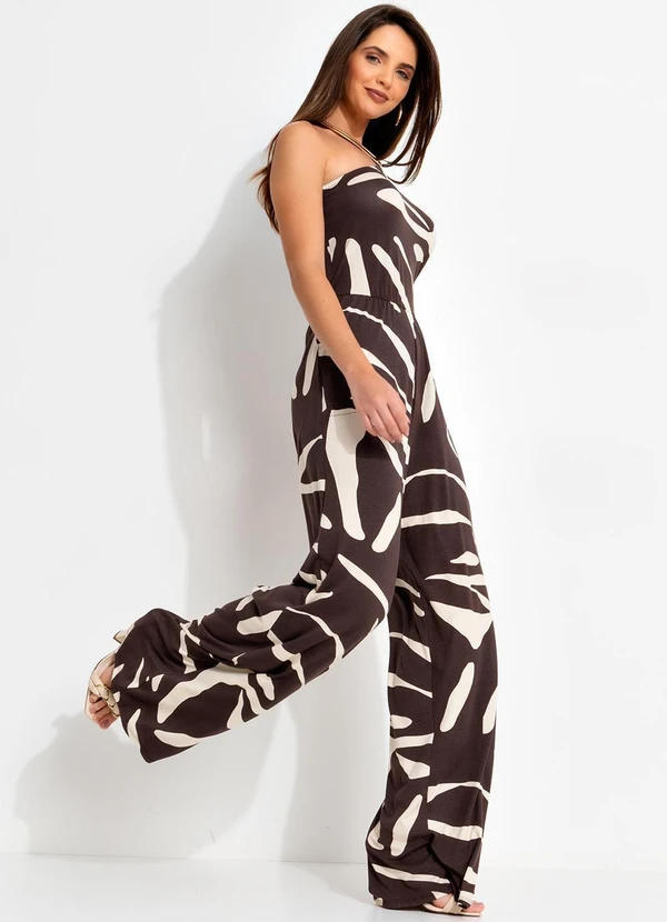 Quintess - Macacão Folhagem Orgânica em Malha de Viscose 11