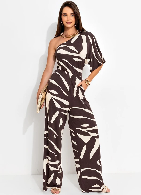 Quintess - Macacão Folhagem Orgânica em Malha de Viscose 7