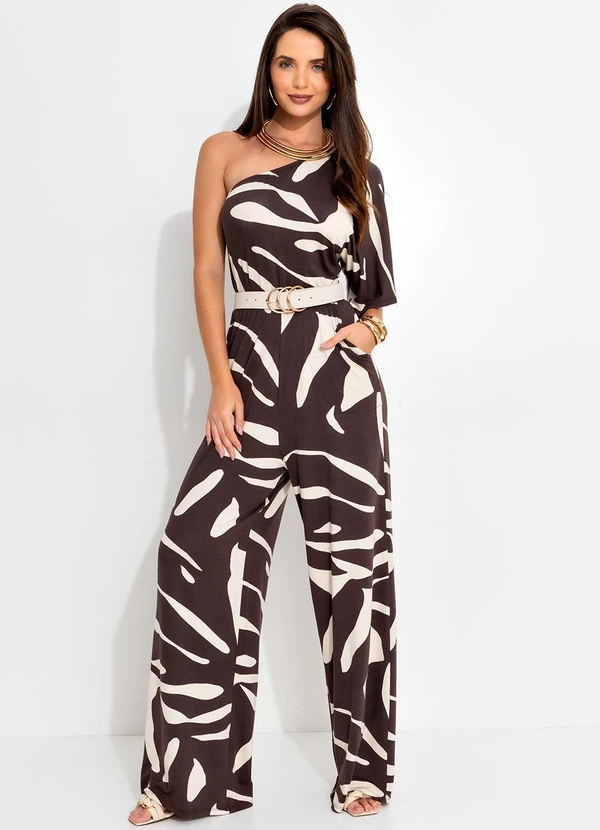 Quintess - Macacão Folhagem Orgânica em Malha de Viscose 6